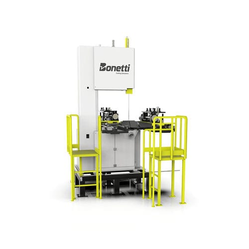 Sega a nastro - CAST 800 TWIN - BONETTI Cutting Solutions - verticale / per alluminio / ad alta velocità