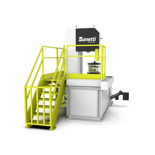 Sega a nastro - TMH-R  - BONETTI Cutting Solutions - verticale / per acciaio / di precisione