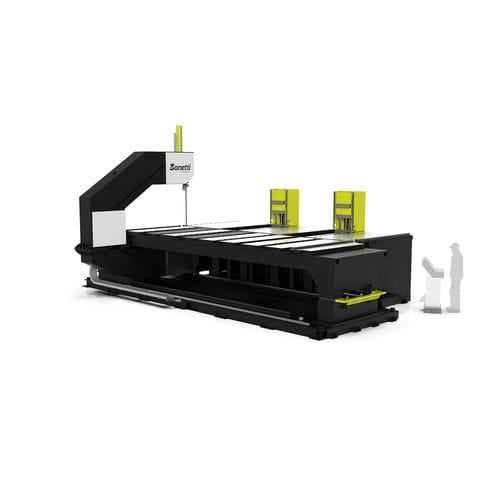 Sega a nastro - NOVA NX - BONETTI Cutting Solutions - per acciaio / automatica / longitudinale