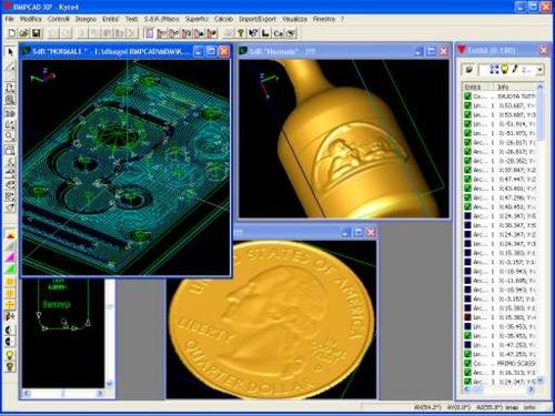 Software CAD CAM - BIEMMEPI SISTEMI - di masterizzazione