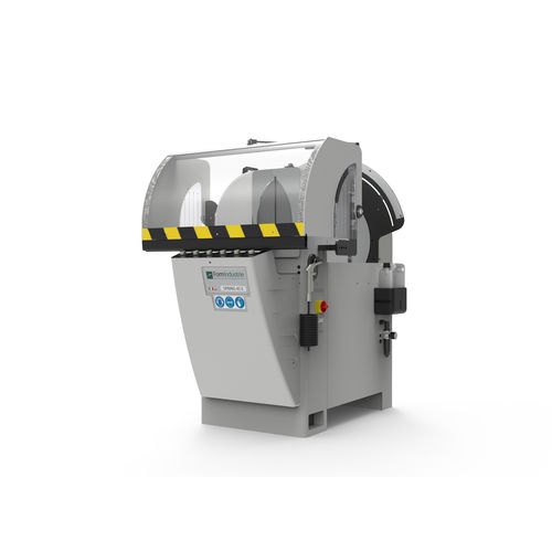 Sega circolare - SPRING 45 E - Fom Industrie Aluminium Working Machinery - per alluminio / con sistema di raffreddamento / monotesta