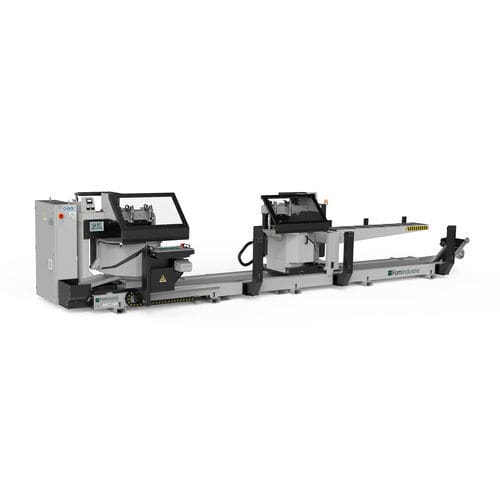 Troncatrice a due teste per alluminio - KEOPE  - Fom Industrie Aluminium Working Machinery - per profilati / CNC