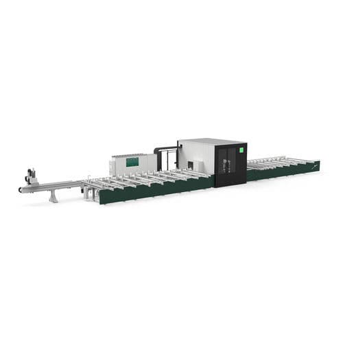 Centro di taglio e lavorazione multifunzione - LMT 650 - Fom Industrie Aluminium Working Machinery - CNC / per profilati in alluminio