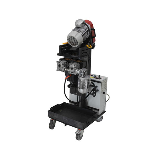Smussatrice elettrica - MULTIEDGE80 - G.B.C. INDUSTRIAL TOOLS - mobile / lamiera / ad angolo regolabile