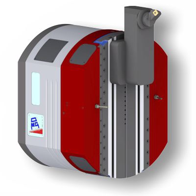 Testa di fresatura CNC - FH series - OMG