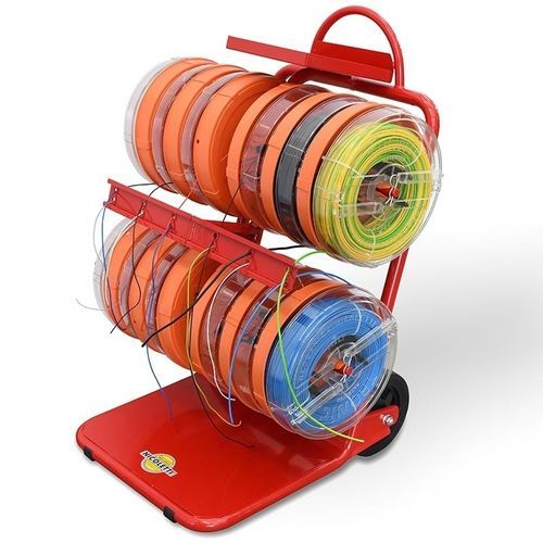 Distributore per etichette - CAR-12-COM-1 - MECCANICA NICOLETTI - di cavi / manuale / amovibile