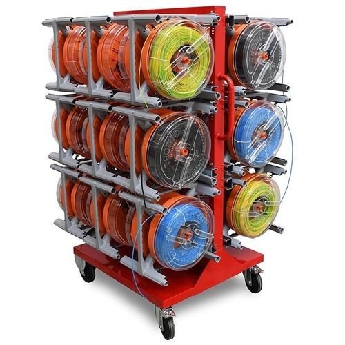 Distributore per etichette - SVM Tronic+B18-1 - MECCANICA NICOLETTI - di cavi / manuale / amovibile
