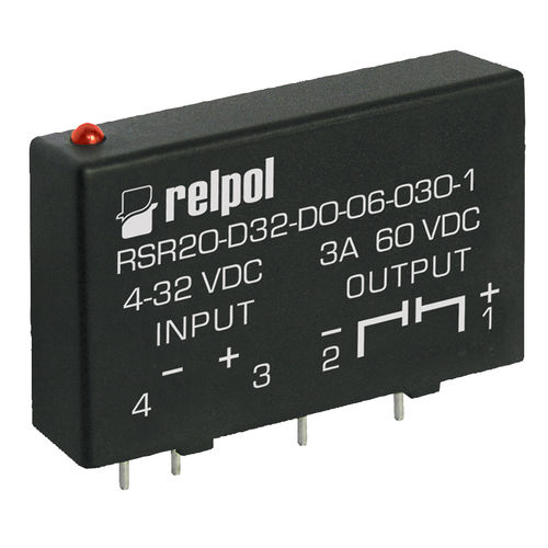 Relè statico 24 VDC - RSR20 series - RELPOL - 5 V DC / 12 VDC / 32 V DC