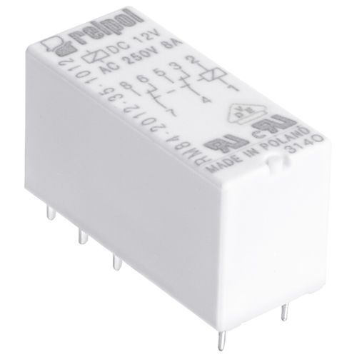 Relè elettromeccanico 12 VDC - RM84 series - RELPOL - 24 VDC / 6 V DC / 48 V DC