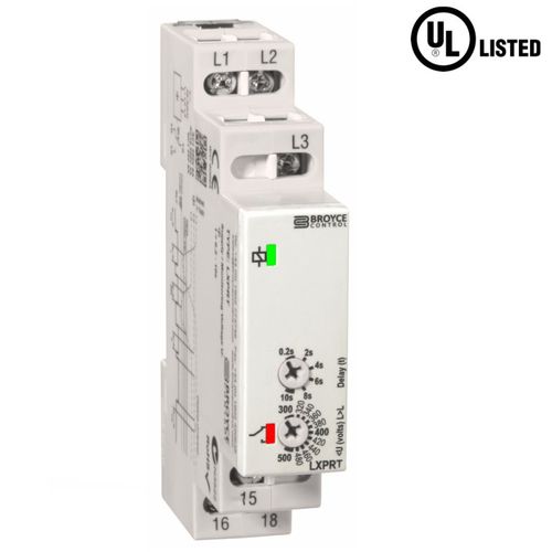 Relè di protezione di sottotensione - LXPRT - Broyce Control - di sequenza di fasi / di assenza di fase / 1NA/NC