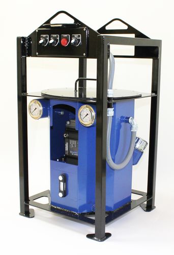 Centralina idraulica con motore elettrico - HPU-DHS - DeZURIK - compatta / portatile
