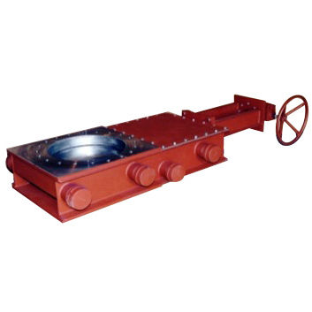 Valvola a lama - H-500-B - DeZURIK - con volante / per acque reflue