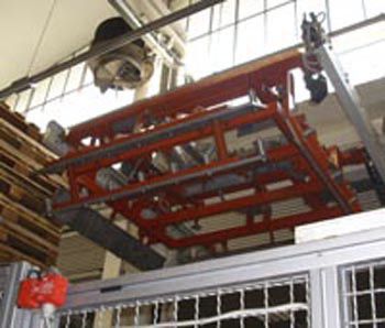 Depallettizzatore per armadietti in plastica - DAC90GR - Bortolin Kemo - di casse / automatico