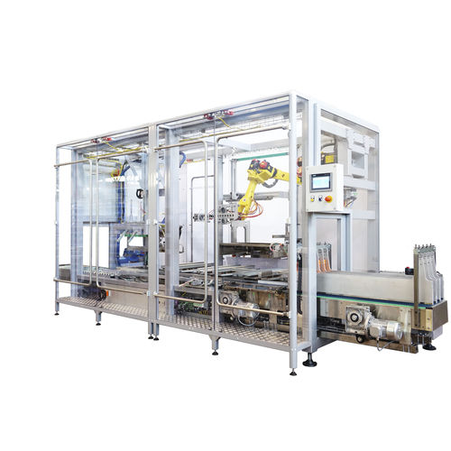 Incassatrice tipo pick and place - TOP DOWN - Bortolin Kemo - automatica / per bottiglie