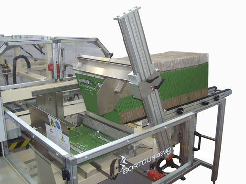 Alimentatore a nastro - ACF99 - Bortolin Kemo - per macchina di imballaggio / automatico / compatto