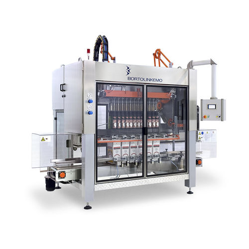 Incassatrice verticale - IAM Series - Bortolin Kemo - automatica / per bottiglie / multifunzione