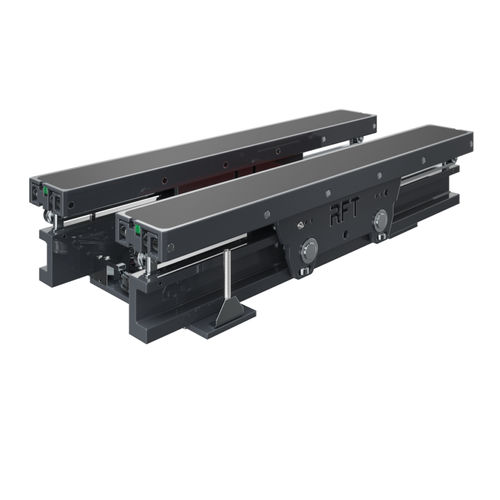 Forca per pallet telescopica - Römer Fördertechnik GmbH / RFT - per movimentazione / rinforzata / automatica