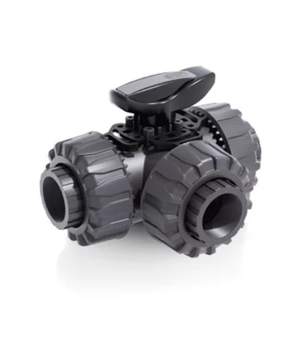 Valvola a sfera - LKDFV - DUAL BLOCK® - FIP - Formatura Iniezione Polimeri - a leva / di miscelazione / per acqua
