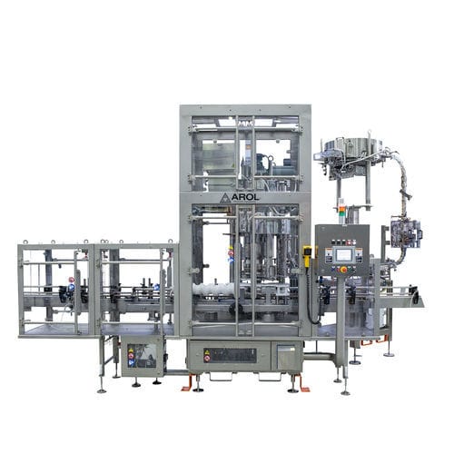 Incapsulatrice rotativa - EURO PKV - AROL Closure systems - multitesta / automatica / per container