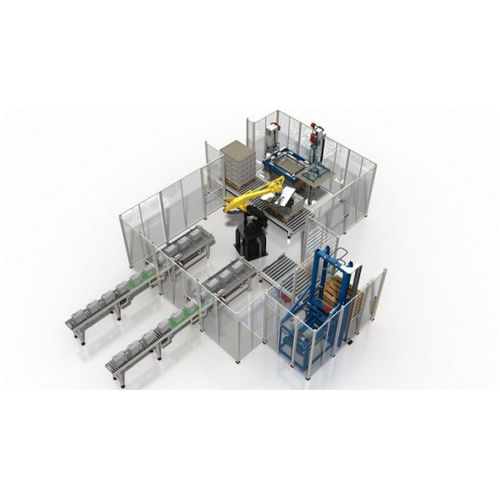 Pallettizzatore robotizzato - RAPTOR RAC - RAB series - CLEVERTECH - per sacchi / di casse / automatico