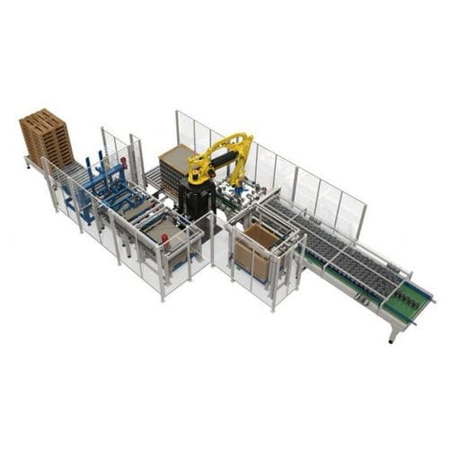Pallettizzatore robotizzato - RAP EC SAGITTARIUS - CLEVERTECH - a strati / per lattine / ad alta velocità