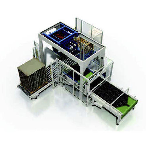 Pallettizzatore a strati - AP EC 20 PANTOGRAPH series - CLEVERTECH - per lattine / automatico / con testa magnetica