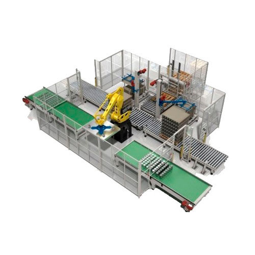 Depallettizzatore a strati - RAD EC/FC SAGITTARIUS - CLEVERTECH - robotizzato / per l'industria alimentare e delle bevande / per barattoli vuoti