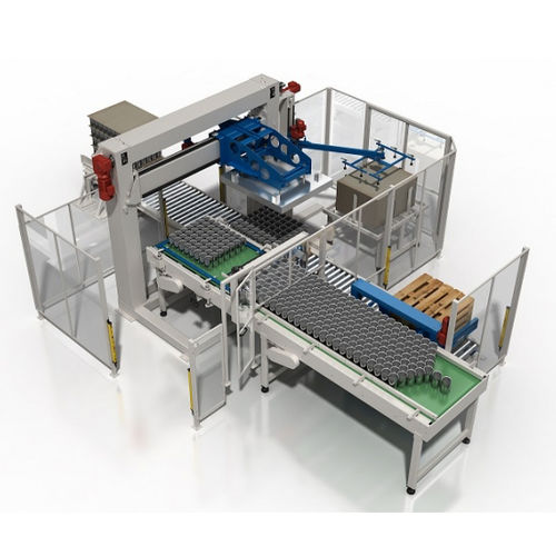 Pallettizzatore dal basso - AP FC 30 HERCULES - CLEVERTECH - per lattine / automatico / con testa magnetica