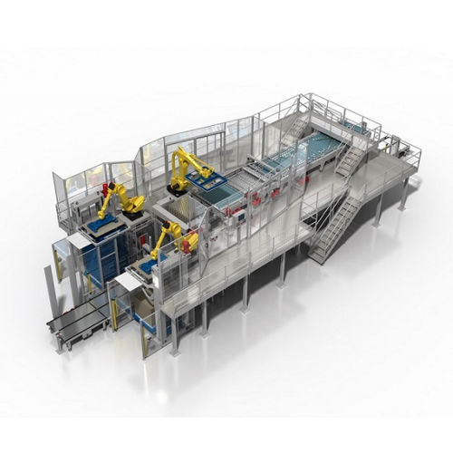 Pallettizzatore robotizzato - RAP FC HURRICANE - CLEVERTECH - a strati / per bottiglie / per lattine