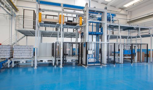 Depallettizzatore dall'alto - FAST TRANSFER AD EC 50 - CLEVERTECH - per barattoli vuoti / automatico