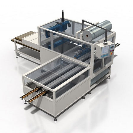 Avvolgitrice fasciapallet orizzontale - TS 14 ST/AL - CLEVERTECH - automatica / per alluminio