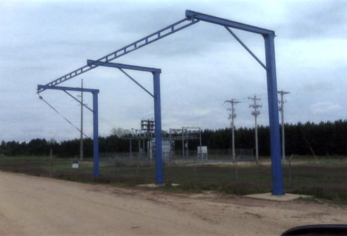 Canalina di sicurezza anticaduta - Gorbel - di carico