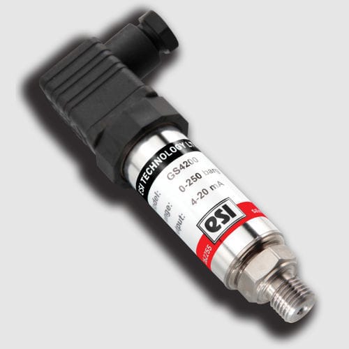 Trasmettitore di pressione relativa - GS4200H - ESI Technology Ltd - a vuoto / 4-20 mA / per idrogeno