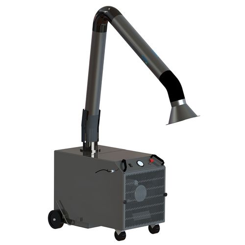 Aspiratore di fumo mobile - PFC12 - Industrial Maid - di saldatura / a cartuccia / con braccio aspirante
