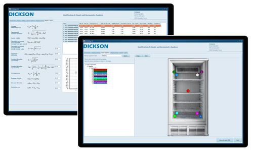 Pacchetto di software di calcolo - OCEAMap - Dickson - di supervisione / di misura / di acquisizione e di analisi per dati