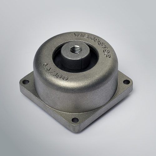 Supporto antivibrazione cilindrico - AA series - Vibrostop - in metallo / in gomma / per compressore