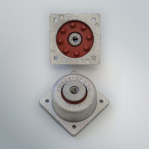 Supporto antivibrazione cilindrico - AAD series - Vibrostop - in metallo