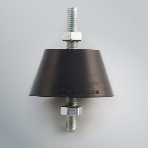 Supporto antivibrazione conico - CONIC series - Vibrostop - in gomma / per pompa / per compressore