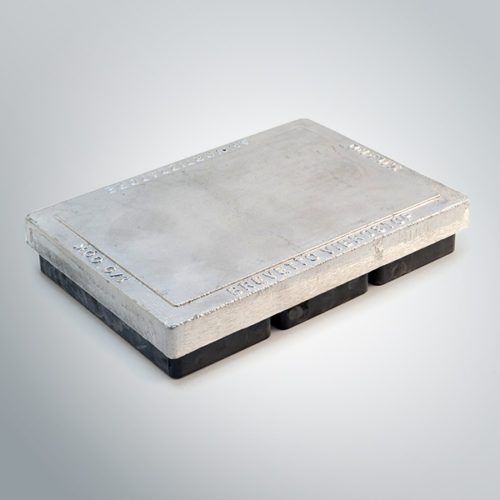 Supporto antivibrazione rettangolare - G series - Vibrostop - in metallo / in elastomero / per macchine