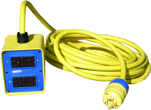 Cavo di rete con spine di protezione GFCI - 120 - 240 V, 20 - 30 A - Ericson
