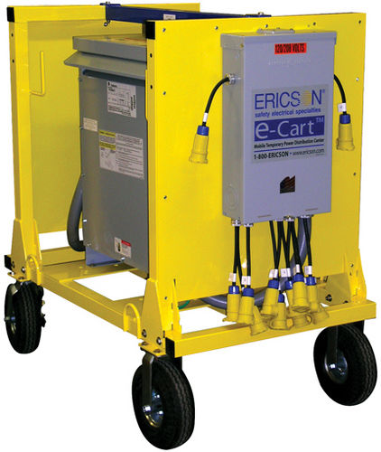 Scatola elettrica di distribuzione - 120 - 240 V, 30 - 112.5 kVA | e-Cart2 series  - Ericson - attrezzata / mobile / in acciaio