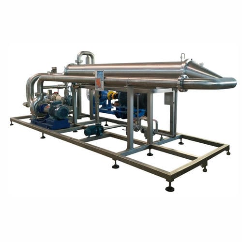 Scambiatore di calore tubolare - HOT BREAK - FBR-ELPO - veloce / per l'industria agroalimentare
