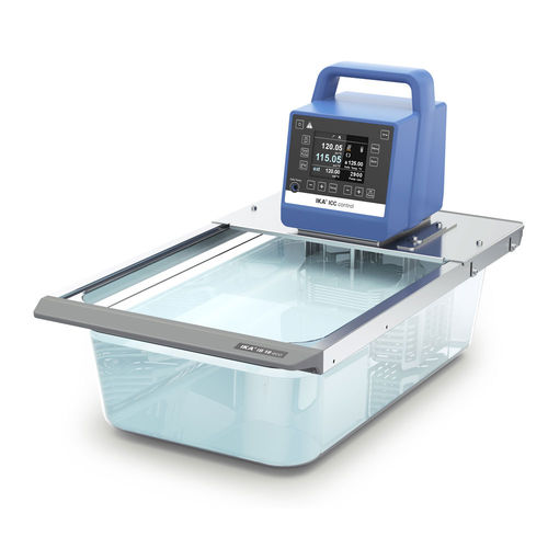 Bagno termostatico trasparente - ICC control eco 18 - IKA - compatto / per laboratorio