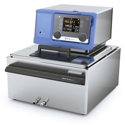 Bagno termostatico in acciaio inossidabile - IC control pro 12 c - IKA - per riscaldamento / per laboratorio