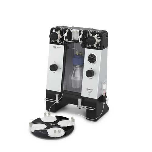 Reattore in continuo - FLOW System - IKA - da laboratorio / con agitatore magnetico / chimico