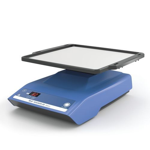Agitatore di laboratorio basculante - ROCKER 2D  - IKA - digitale / per fiale / per provette