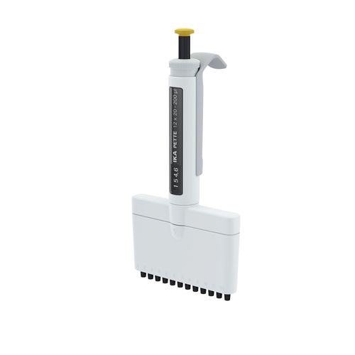 Pipetta multicanale - 0020017943 - IKA - a spostamento d’aria / a volume variabile / meccanica