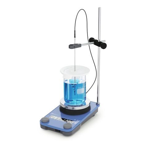 Agitatore di laboratorio magnetico - RCT basic - IKA - orizzontale / digitale / per becher