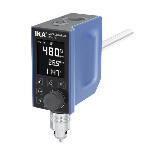 Agitatore di laboratorio ad asta - MICROSTAR 30 - IKA - digitale / per liquidi viscosi / di comando