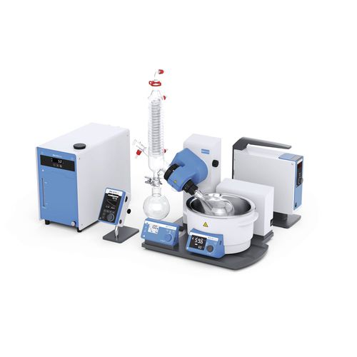 Evaporatore sottovuoto - RV 10 digital pro V-C Complete - IKA - rotativo / da laboratorio
